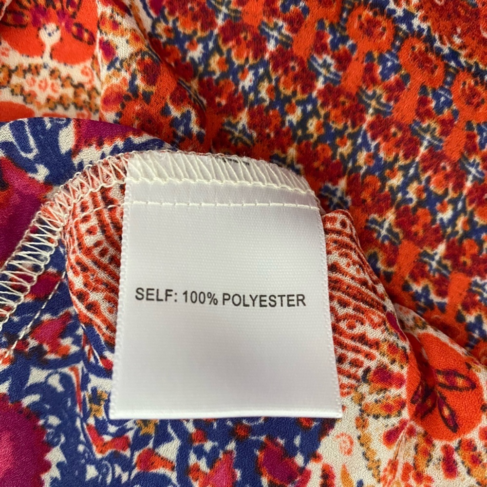 Rose & Olive Patchwork Boho Cottagecore Sleeveles… - image 9